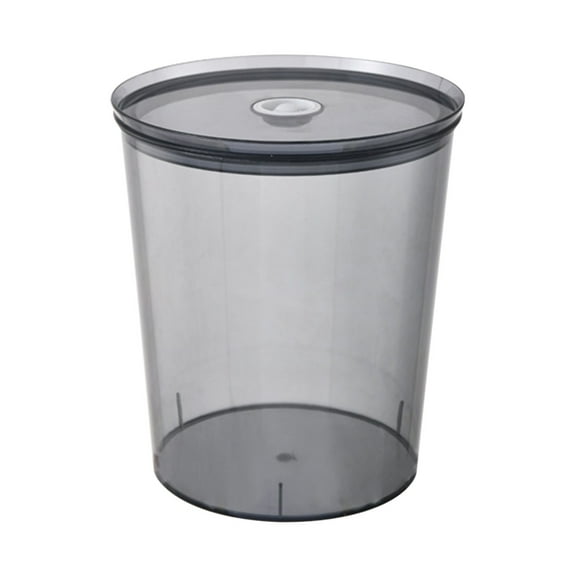 Yrmaups Sealed Food Storage Buckets, Transparent Stackable Pantry Organizer, Moisture-Proof Airtight Containers for Dry Goods Pasta Flour and Snacks, Creative Kitchen Countertop Decor