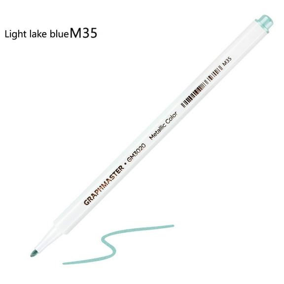 Yrmaups Thanksgiving DIY Graffiti Pen, Multifunctional Easy Write Easy Erase Marker Pen, 1ml Fine Tip Permanent Ink Drawing Pen for Art Sketching and Text Highlighting, Assorted Colors Craft Pen