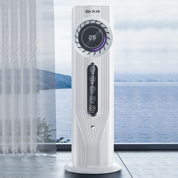 Yrmaups USB Air Conditioning Fan, Portable Desktop Chiller with Spray Humidification and Water-Cooled System for Office, Home, Bedroom