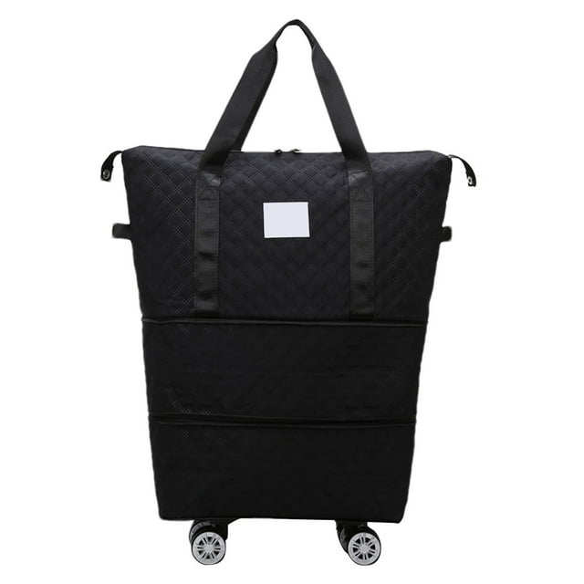 YruYptpaln Bags Closet Organizer Wheeled Travel Duffel Bag Expandable