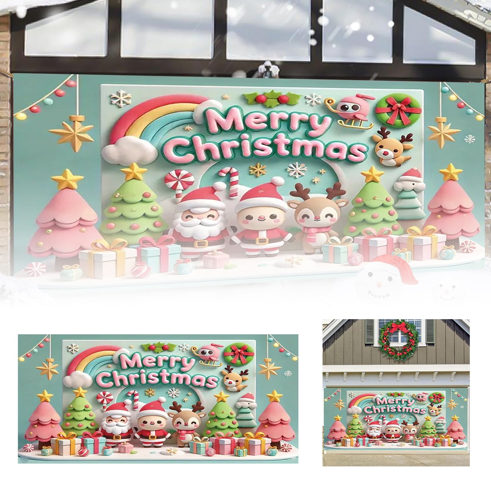 YruYptpaln Christmas Garage Door Christmas Merry Christmas Is Coming