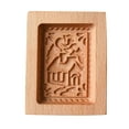 YruYptpaln Cookie Rose Cookie Stamp Embossing Craft Decorating Baking