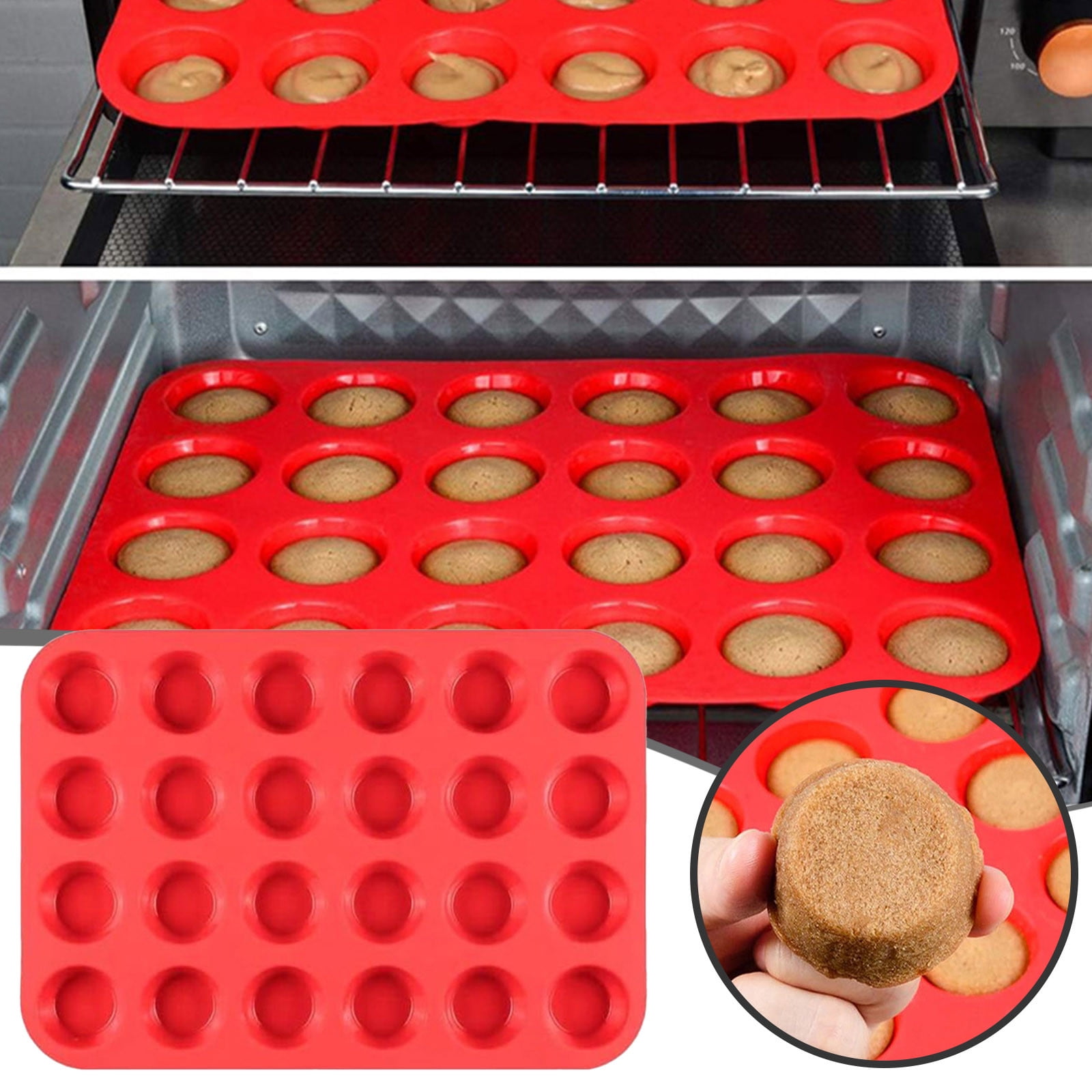 YruYptpaln Cup Silicone Baking Oven Cookie Cake High Temperature Non