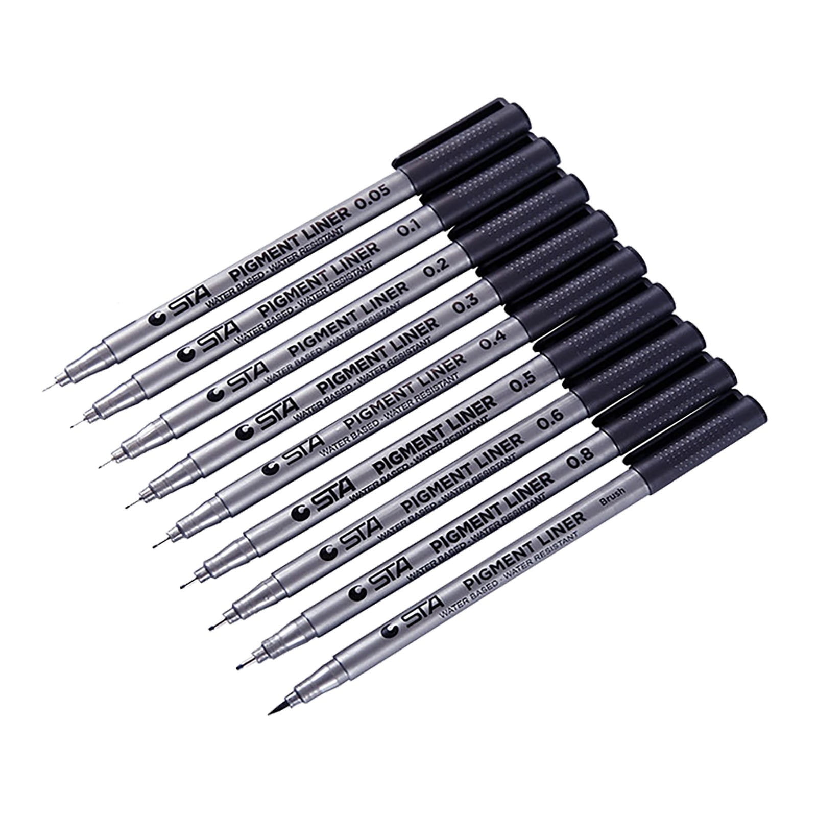 YruYptpaln Dyvicl Fine Tip Ink Pens For Drawing, Anime, Manga, Artist