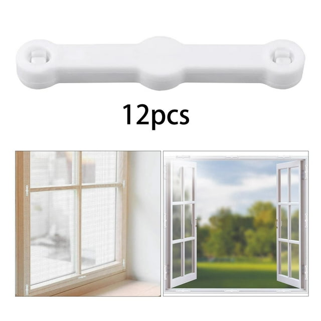 YruYptpaln Easy Install Clamp Screen Window Without Drilling Mesh