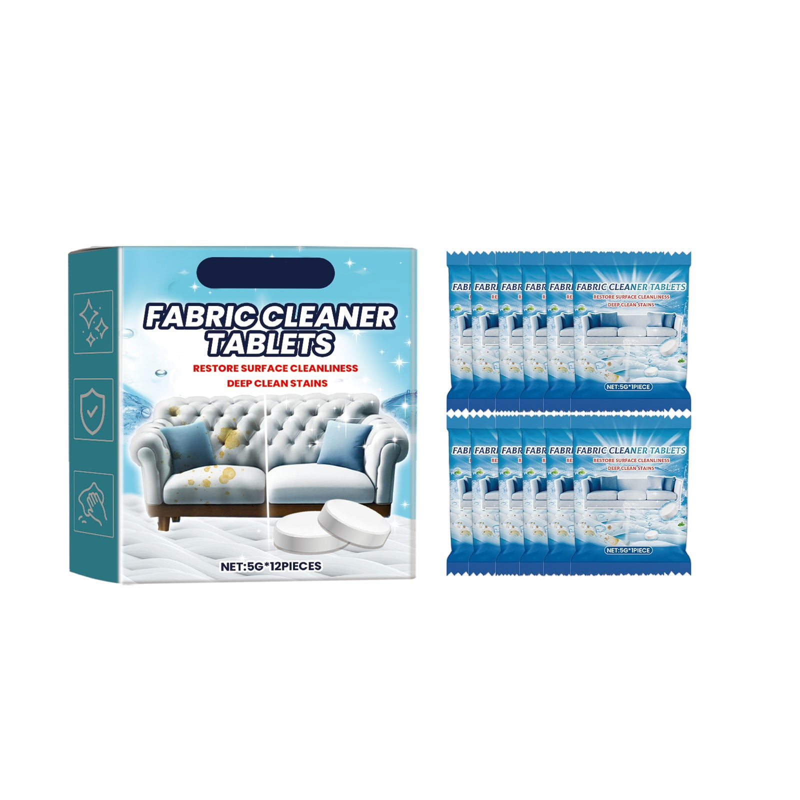 YruYptpaln Efficient Convenient Cleaning Effervescent Tablets For