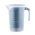 YruYptpaln Measuring Cup With Lid And Handle Ounce And ML Measuring Cup