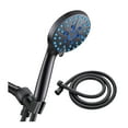 YruYptpaln Metal Shower Heads with Holder High Pressure 8 Mode Handheld