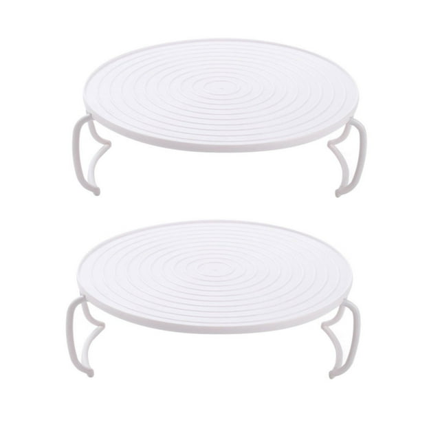 YruYptpaln Microwave Plate Stacker Microwave Tray Rack Oven Tray Rack