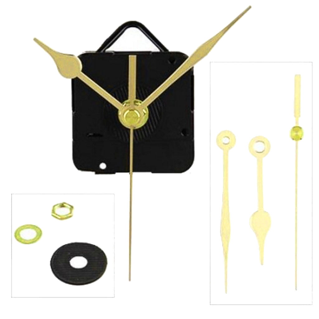 YruYptpaln Quartz Gold Clock Movement Mechanism Hands DIY Replacement ...