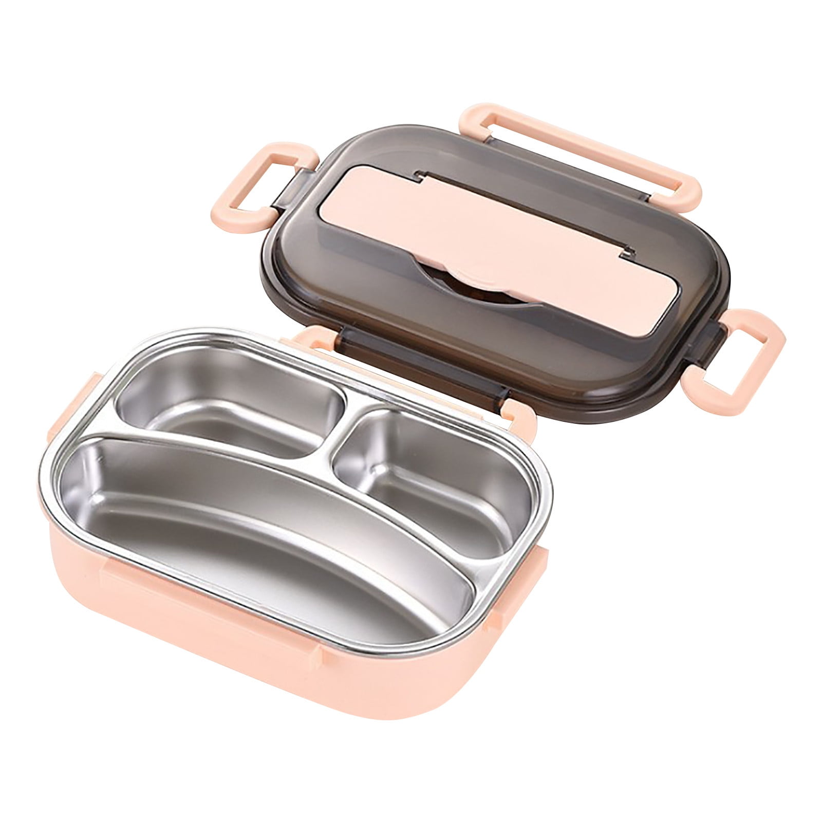 YruYptpaln Stainless Steel Split Fast Food Bento Insulation Bento High