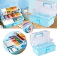 YruYptpaln Zip Store Organizer Camper Storage 3 Layer Dividing Storage