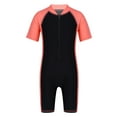 thumbnail image 1 of Yruioon Kids Shorty Wetsuit Surfing Swimsuits One Piece Children Rash Guard Swimwear Bathing Suits Watermelon Red&Black 4, 1 of 7