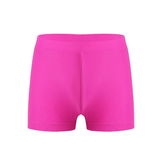 Yruioon Teens Girls Everyday Swim Trunks Shorts with UPF 50+ Sun Protection Quick Dry Boyshorts Hot Pink 6