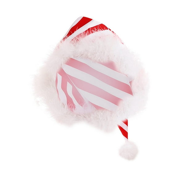 Yruioon Unisex Kids Christmas Hats Xmas Party Cosplay Accessory Santa Claus Hat Carnival Party Cap Red S