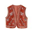 Yrztrk Womens Tank Tops Tops for Women Trendy Women Embroidered Vests
