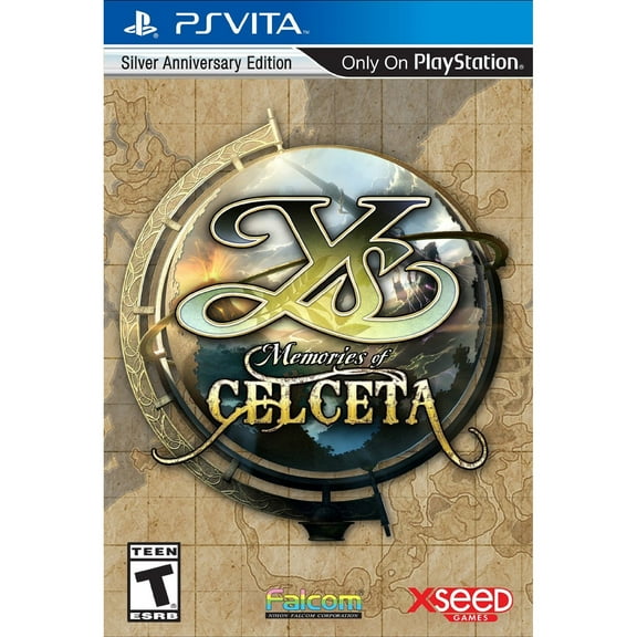 Ys: Memories of Celceta - Silver Anniversary Edition - PlayStation Vita