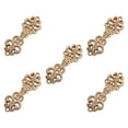 thumbnail image 1 of YsXoWiui 5Pcs Fasteners Cardigan Clips for Outfit Jacket Scarf Costumes Pants Gold, 1 of 9