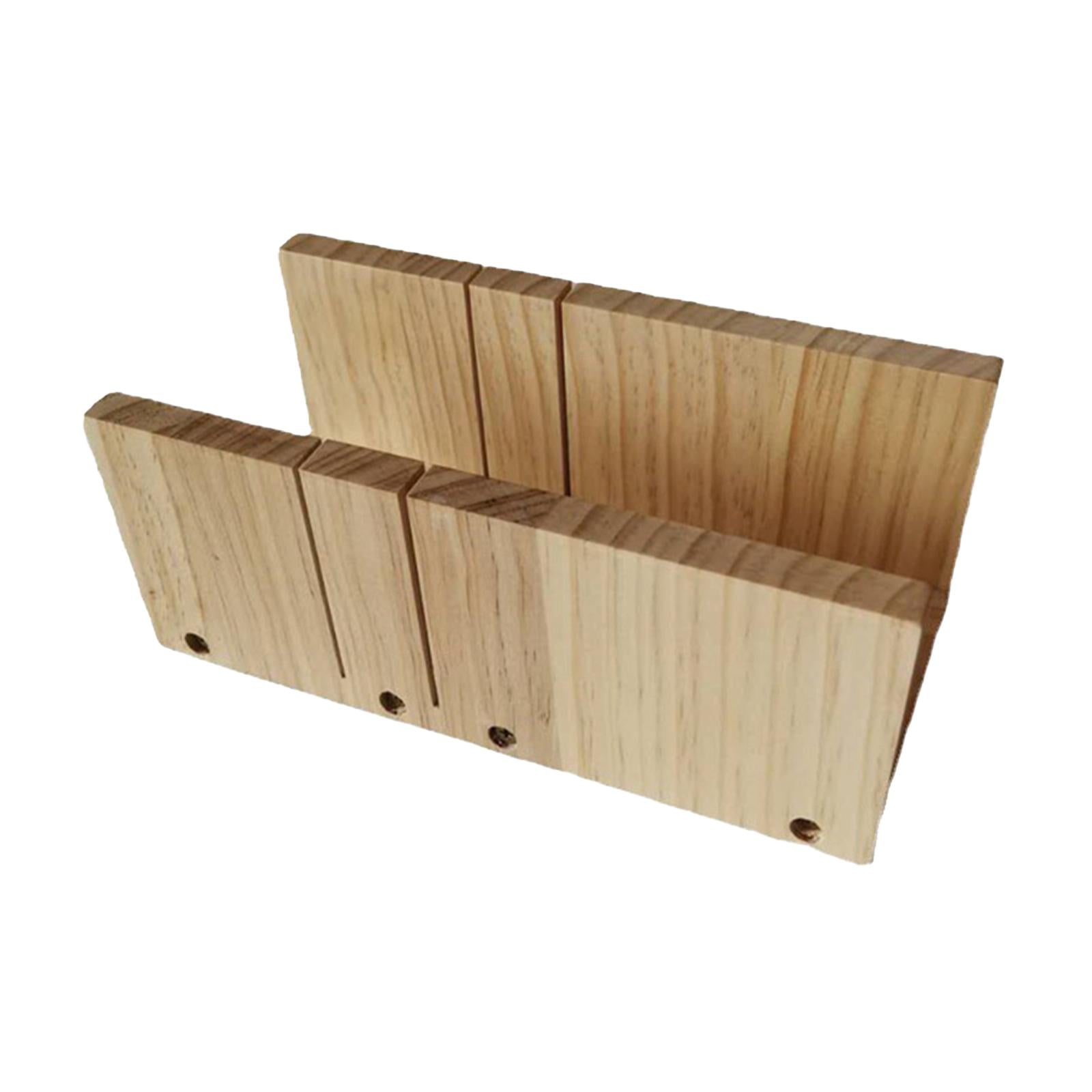 YsXoWiui Wood Soap Cutter Multifunctional Easy Using Push Soap Cutter for Biscuit