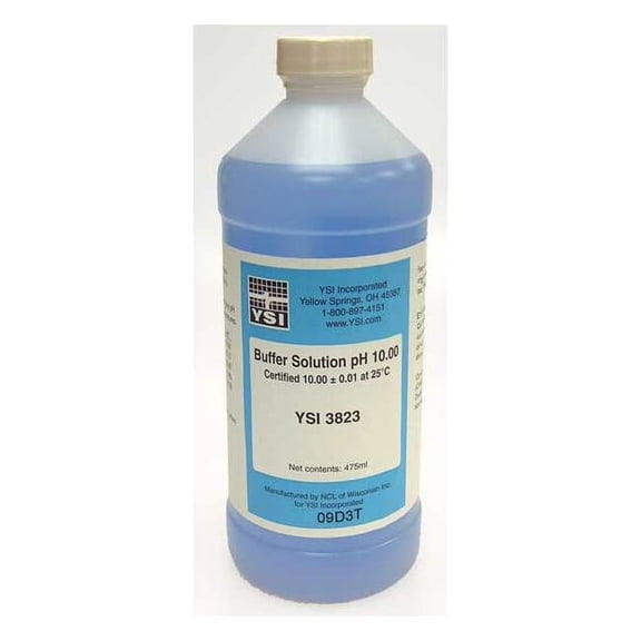 Ysi Buffer Solution,pH,10.00,Pt,PK6 3823