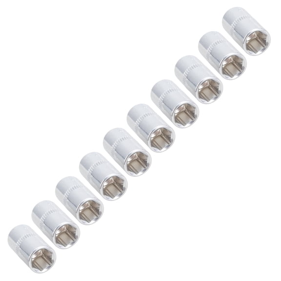 Ysmooiuy Professional Metric Short Socket Set 1/4Inch Drives 6 Point Size 4mm to 14mm Wrench Accessory for Repair and Maintenance