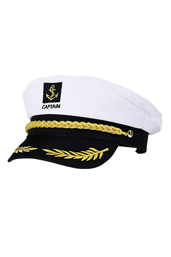 Sailor Hat Yacht Captain Hat Navy Marine Hat Sailor Captain Costume Sailor Captain Hat For Men Navy Marine Hat