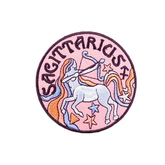 Ysmzzmsy 1 Sagittarius Piece Iron-On Patch