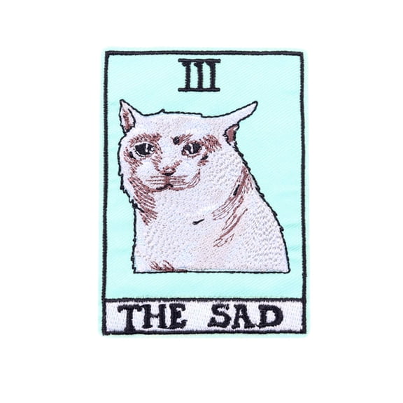 Ysmzzmsy 1PCS Tarot Cards(5) Piece Iron-On Patch