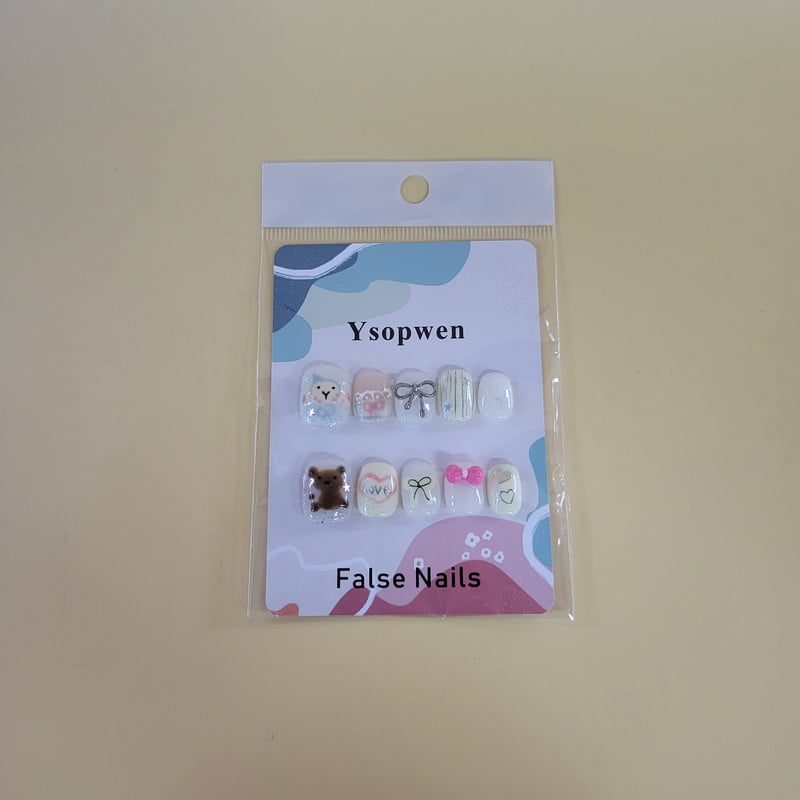Ysopwen False nails – Full Cover Artificial Nails for DIY Manicure, Durable Nail Tips for Salon and Home Nail Art
