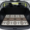 thumbnail image 1 of Yspwyqan 29" x 39" Universal Car Trunk Mat, Tribal Geometric Portable Cargo Liner, Aesthetic Vehicle Interior Accessory, Universal Fit for Most SUV Sedan Wagon Travel Driving, 1 of 7