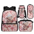 thumbnail image 1 of Yspwyqan Backpack Set for Primary, Cherry Blossom Koala Girls Backpack and Lunch Box Set 4Pcs, Lightweight Large Capacity Adjustable Straps School Bags for Ages 8-15, 1 of 7