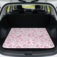 thumbnail image 1 of Yspwyqan Car Trunk Mat, Universal Size 29" x 39", Pink Bow Cow Print Season-Resistant Skid-Proof Cargo Liner, Cute Auto Accessory, Suitable for Most Sedans SUVs Wagons for Daily Commute Trips, 1 of 7