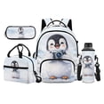 thumbnail image 1 of Yspwyqan Girls Backpack Set, Backpack Set for Girls Ages 8-15 with Lunch Box and Pencil Case, Cute Penguin Multiple Pockets Laptop Bags for Middle High School, 1 of 7