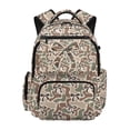 thumbnail image 1 of Yspwyqan Girls Lightweight Backpack for School, 17" Backpack for Little Girls with Front Pocket, Fits 15.6 Laptop, Camo Bow Cute Purse for Elementary Primary Back to School Gifts, 1 of 7