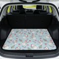 thumbnail image 1 of Yspwyqan Trunk Matt for SUV, Slip Resistant Seasonal Trunk Protective Mat, Cute Snowman Easy to Clean Auto, Suitable for Most Sedans SUVs Wagons for Holiday Travel, 1 of 7