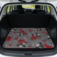 thumbnail image 1 of Yspwyqan Universal Car Trunk Mat 29" x 39", Spider Web Bow Skid Resistant Season Adaptive Cargo Protection Mat, Easy to Clean Auto Interior Accessory Fits Most Sedans SUVs, 1 of 3