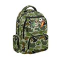 thumbnail image 1 of Yspwyqan Woodland Camo School Backpack for Kids Teens, Bass Fish Soccer 600D Polyester Lightweight Bookbag, Multi-Pocket Fits 15.6 Laptop for Elementary Middle High, 1 of 7