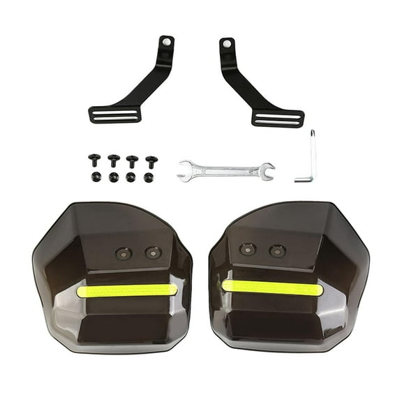 Ysyqkn 2Pcs Motorcycle Handguards Handlebar Guards Hand Guards Easy Installation Sturdy