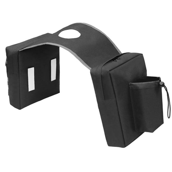 Ysyqkn ATV Saddle Bag Cargo Pocket Universal Oxford Cloth Tank Top Bag Storage Pack for