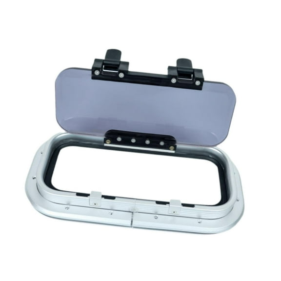 Ysyqkn Aluminum Frame Marine Porthole Window RV Skylight for Boat Yacht Sturdy