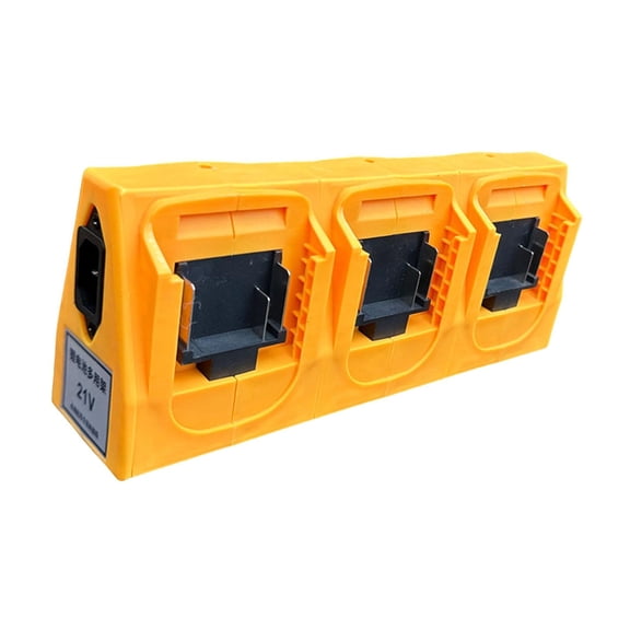Ysyqkn Cordless Power Tool Multi Battery Socket Adapter Fits BL1850B-2 BL1840B Portable 6 Slots