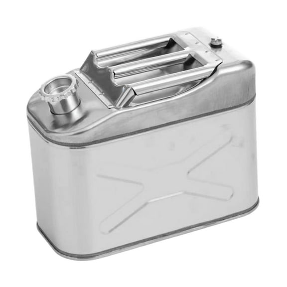 Ysyqkn Gasoline Bucket Stainless Steel Portable for Boat Trailer Multifunctional 10L