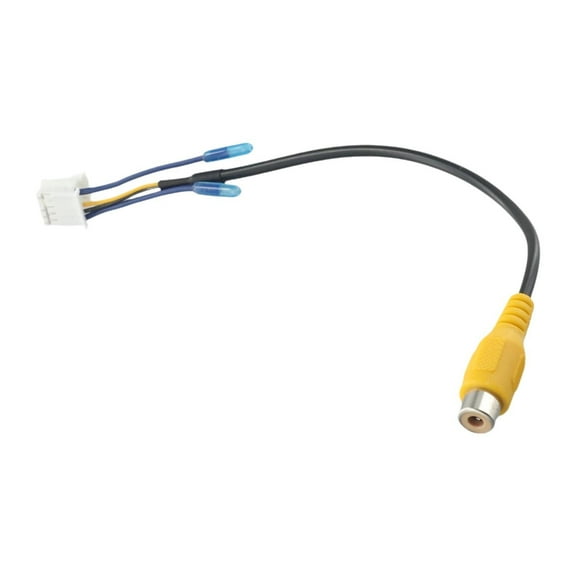 Ysyqkn Generic Car Stereo Radio RCA Plug Replacement Sturdy Accessories Parts Rear View