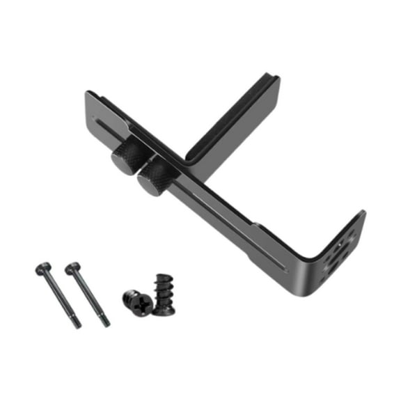 Ysyqkn Graphics Card GPU Brace GPU Stand Adjustable Verticle Stick Mount Cushioning Pad Black