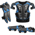 thumbnail image 1 of Ysyqkn Kids Motorcycle Guard Suit with Elbow Knee Pads Children Full Protection Chest Blue, 1 of 6
