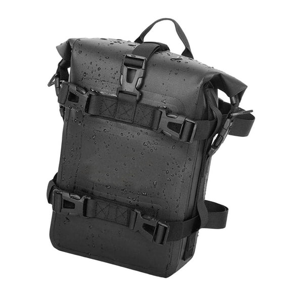 Ysyqkn Motorcycle Crash Bar Bag Easily Install Durability Motorcycle Side Frame Bag