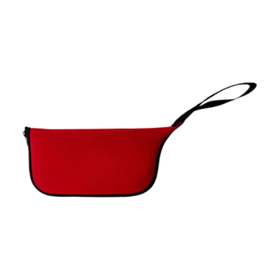 Ysyqkn Mouse Pad Travel Mouse Case Multifunction Laptop Cable Organizer Sturdy Carrying Red