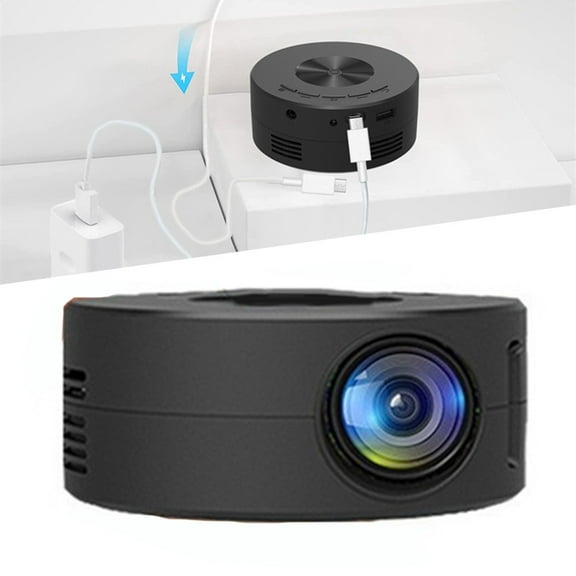 Yt200 Portable Mini Projector: High-Quality, Mobile-Friendly Fun For Kids!