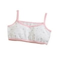 thumbnail image 1 of Ytdscs Kids Girls' Training Bras Cami Bralette Removable Pads Sports Bras Tanks Cotton Summer Students Underwear for 7-11 Years, 1 of 9