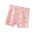 thumbnail image 1 of Ytdscs Kids Toddler Underwear for Girls Cotton Four Corners Shorts Summer Soft Boxers Briefs 4-15 Years Teen Printed Panties for Girls, 1 of 9